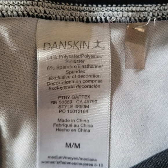 Danskin Black, Hot Pink, Gray Full Length Activewear Leggings Size Women Medium - Picture 11 of 11